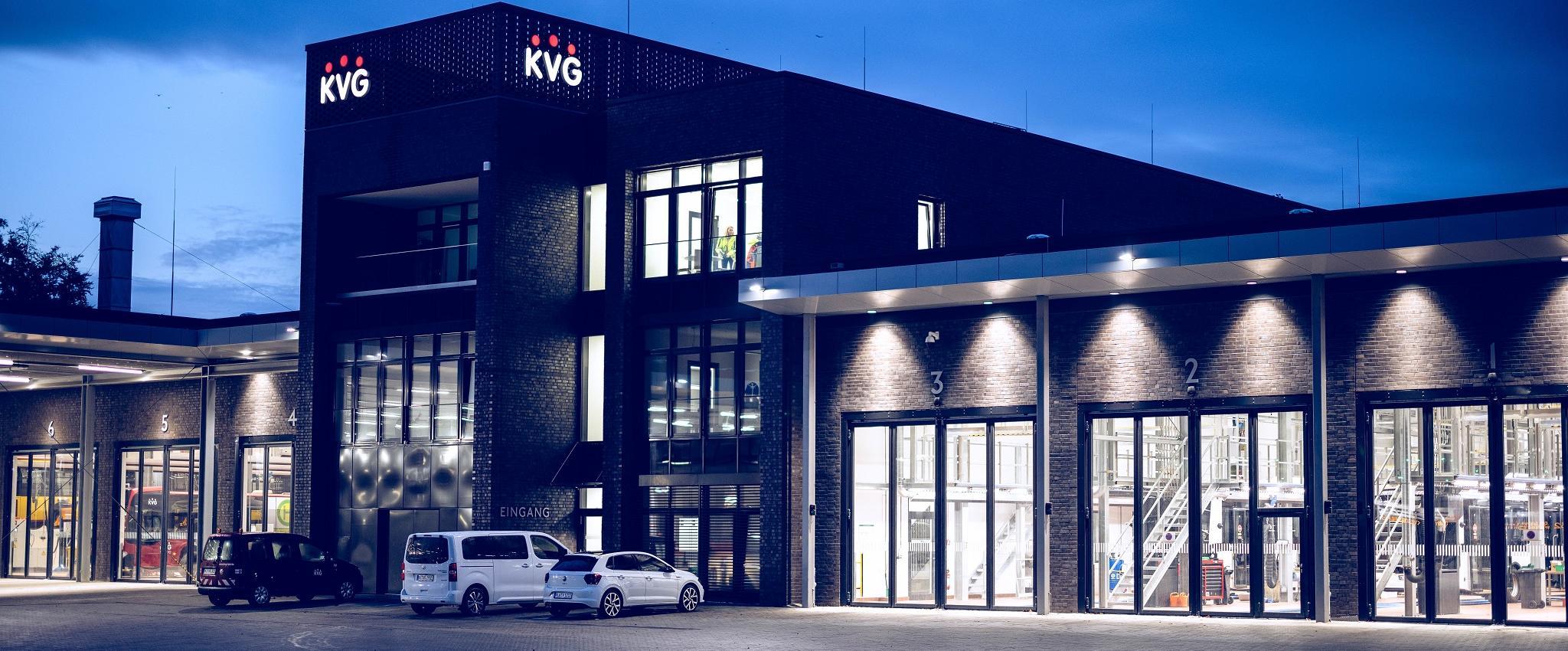Werkstatt-Neubau der KVG in der Werftstraße