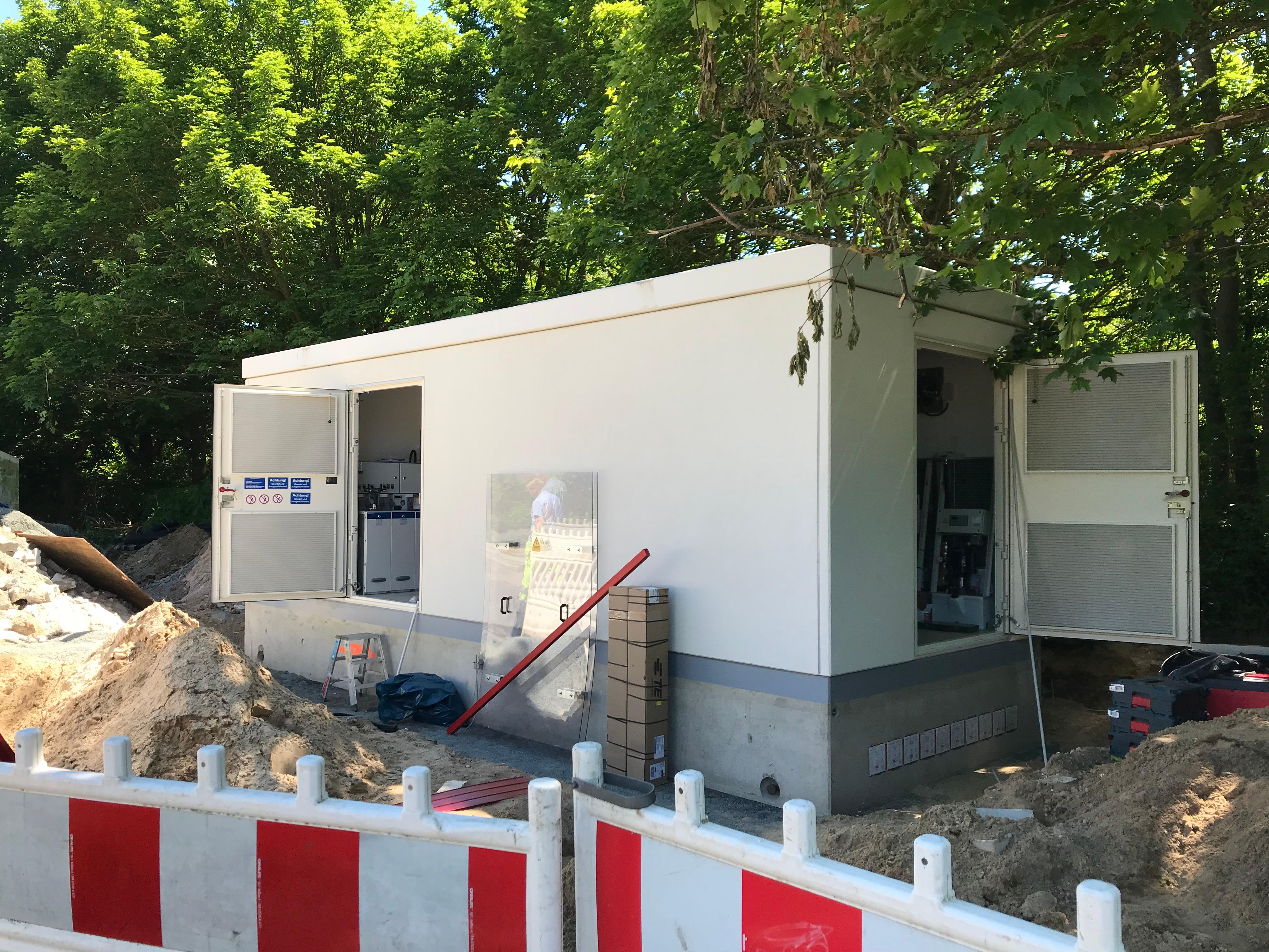 Die Ladestation ist aufgestellt | © KVG