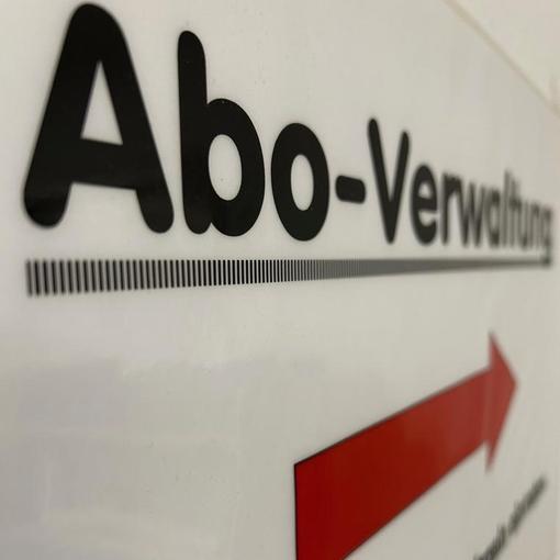 Abo-Verwaltung am 17. Dezember 2025 nur bis 10 Uhr geöffnet