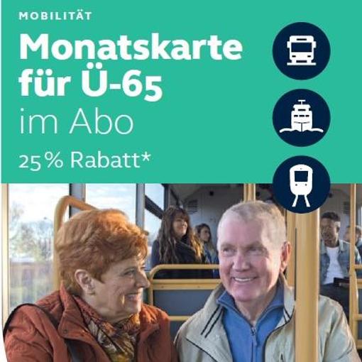 Senioren­monats­karten im Abo